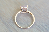 Pink Quartz Gemstone Ring