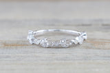 Floral Leaf Petal Vine Ring B10081